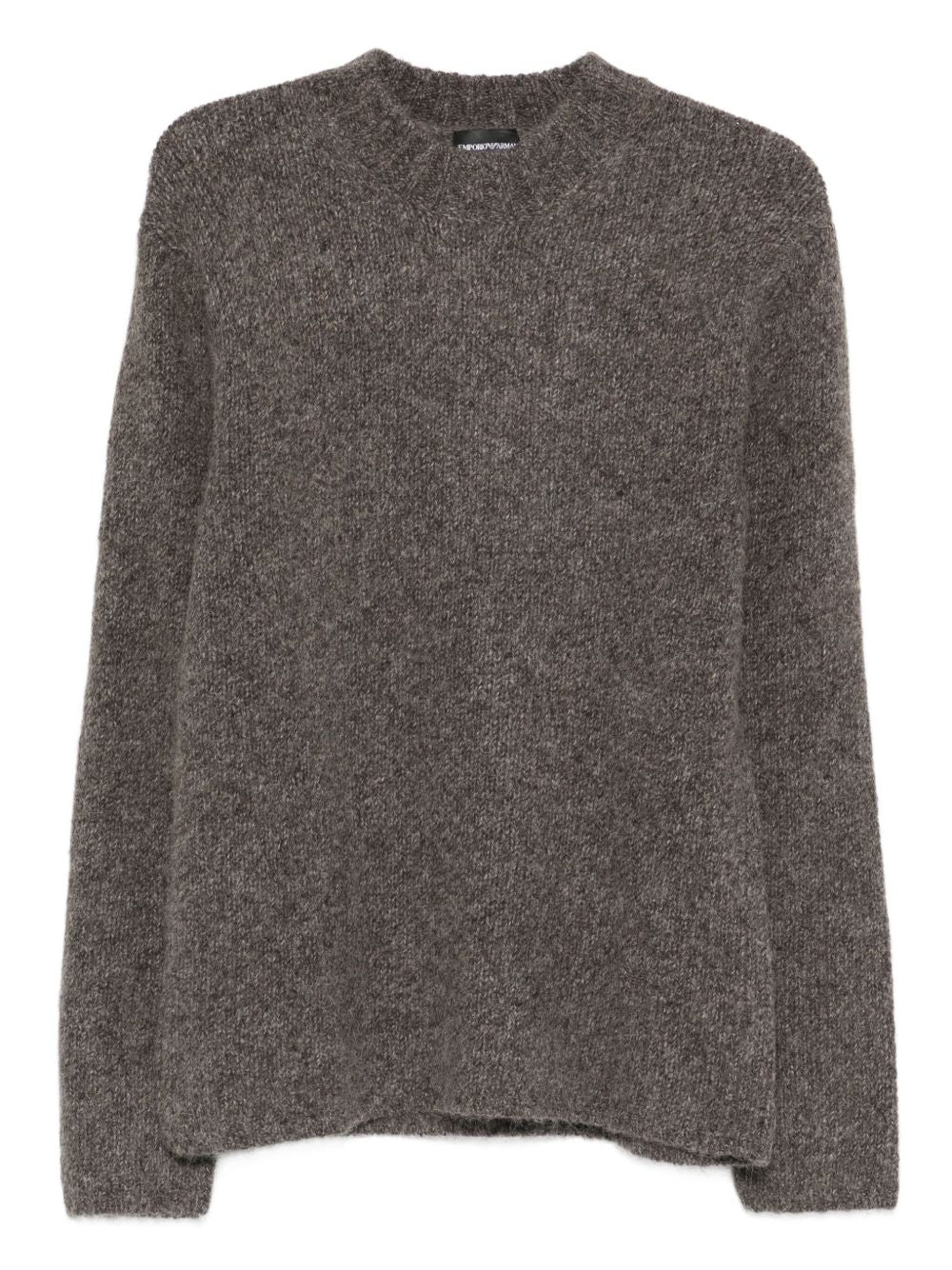 Emporio Armani Wool crew-neck sweater