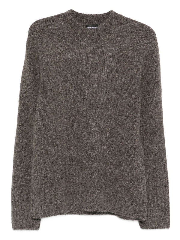 Emporio Armani Wool crew-neck sweater