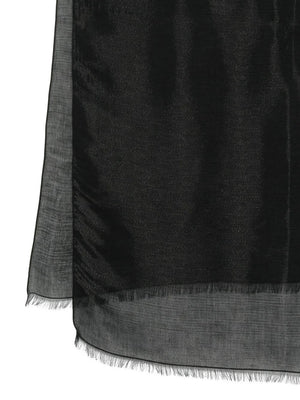 Emporio Armani Scarfs Black