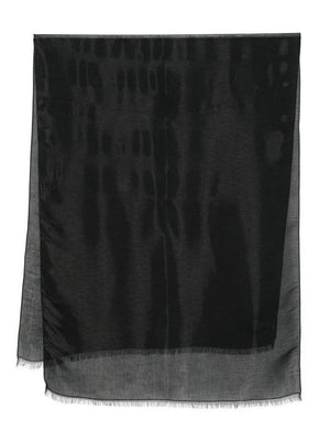 Emporio Armani Scarfs Black