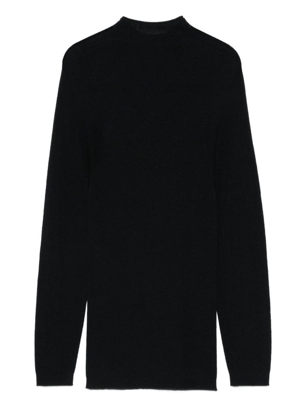Emporio Armani Mock-neck wool sweater