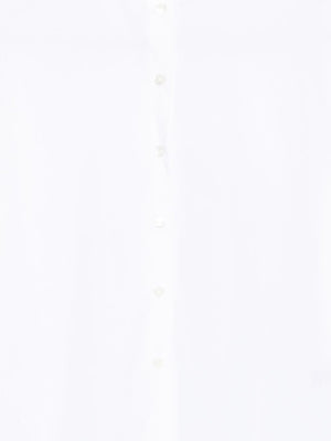 Emporio Armani Button-front curved-hem shirt