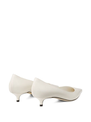 Jimmy Choo With Heel White