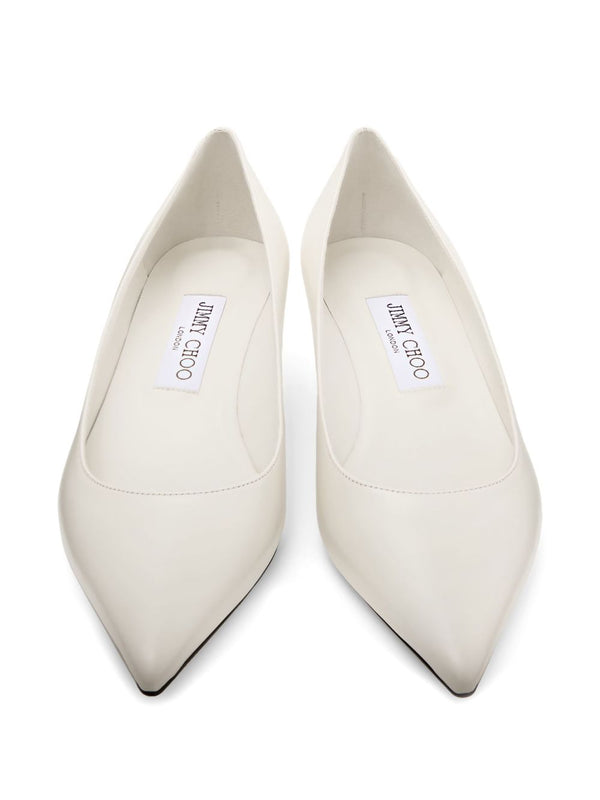 Jimmy Choo With Heel White