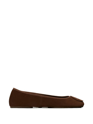 Tory Burch Flat shoes Brown