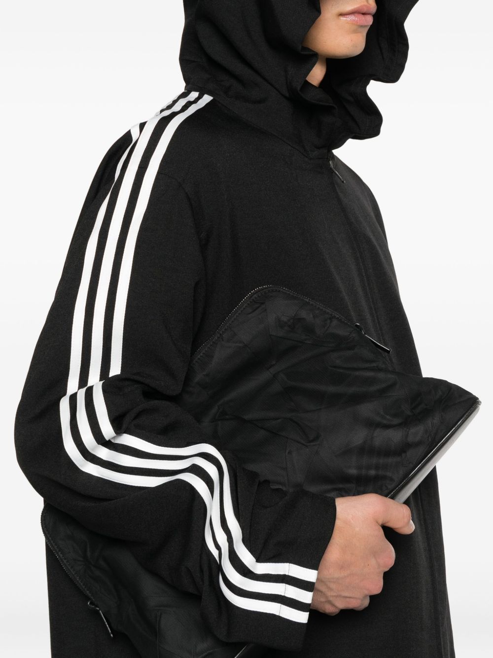 Y-3 طبقات سوداء