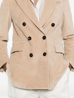 Circolo 1901 Cotton double-breasted jacket