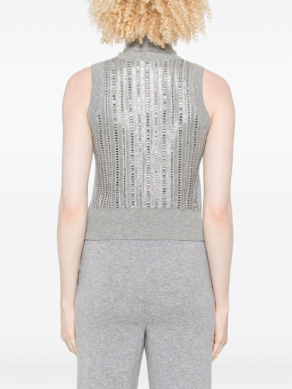 Ermanno Scervino Sequin-embellishment top