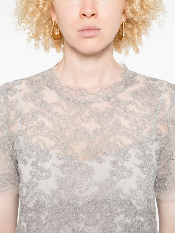 Ermanno Scervino Short-sleeved top