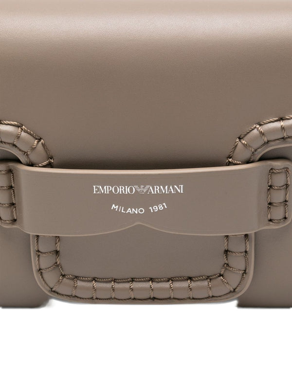 Emporio Armani Shoulder bag with buckle