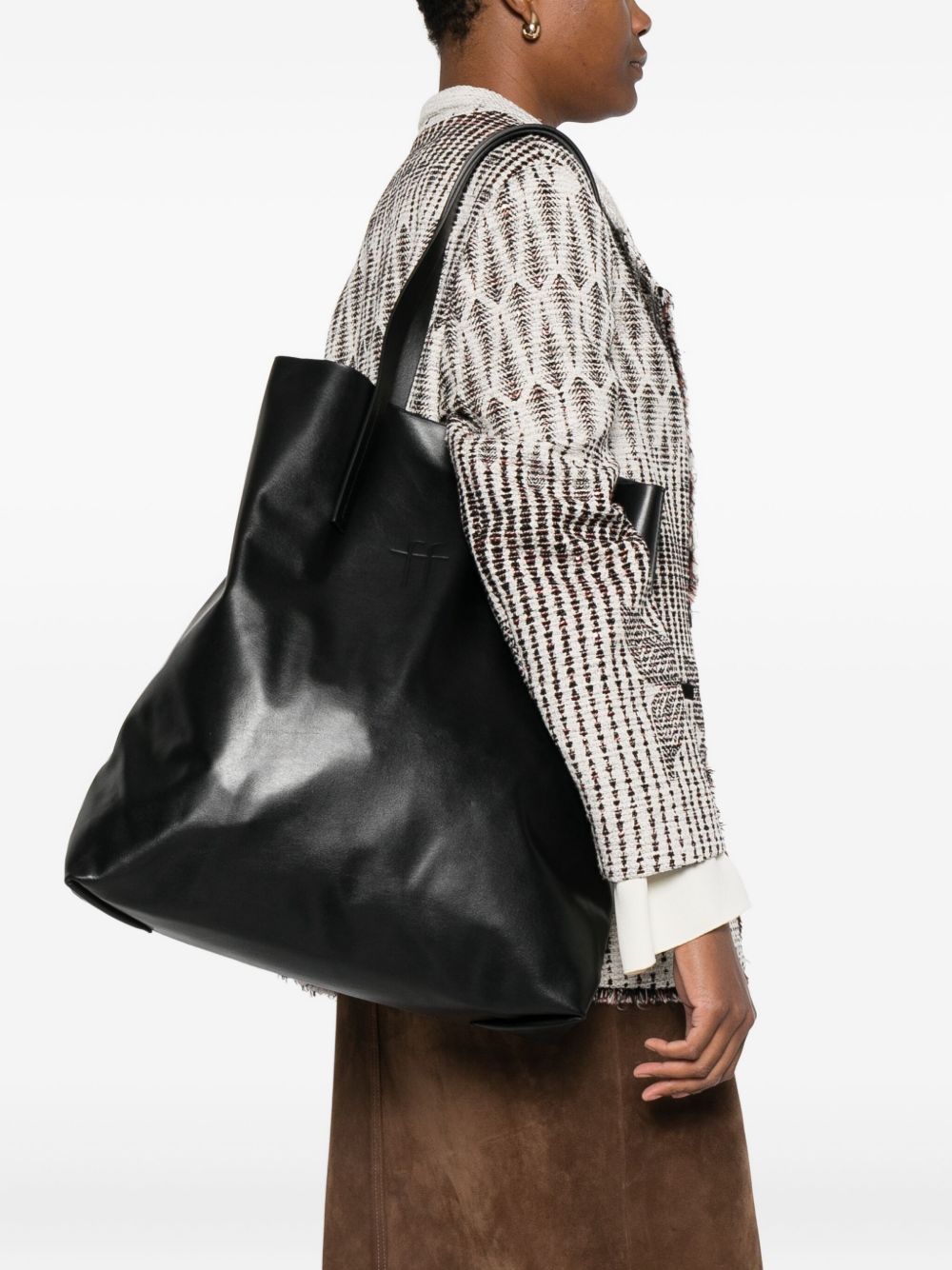 Forte Forte Leather tote bag