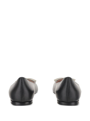 Valentino Garavani Bepointy leather ballet flats