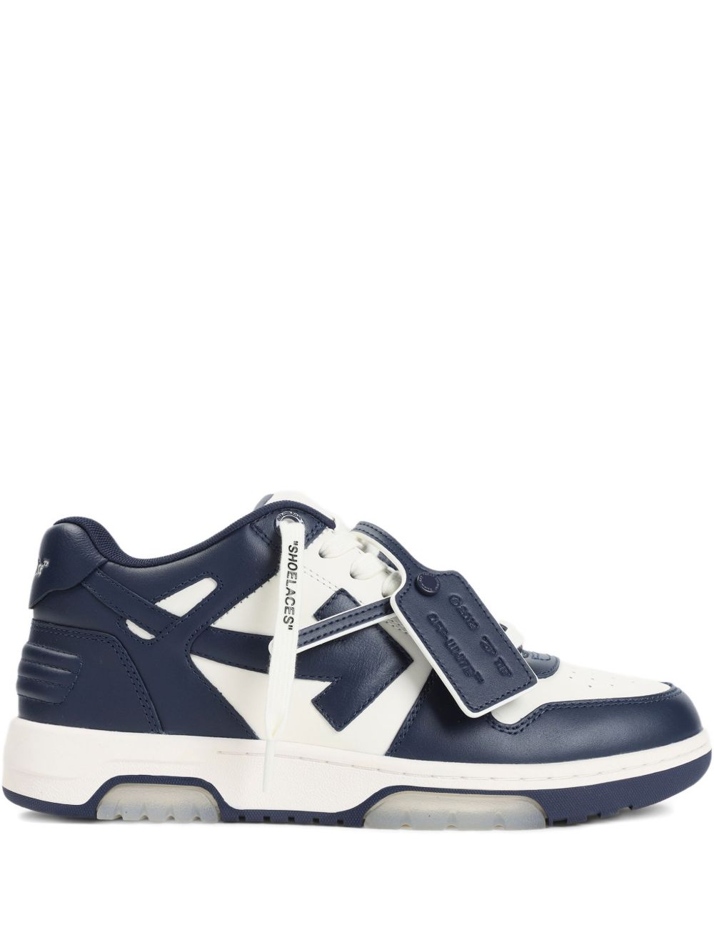 Off White Out Of Office leather sneakers