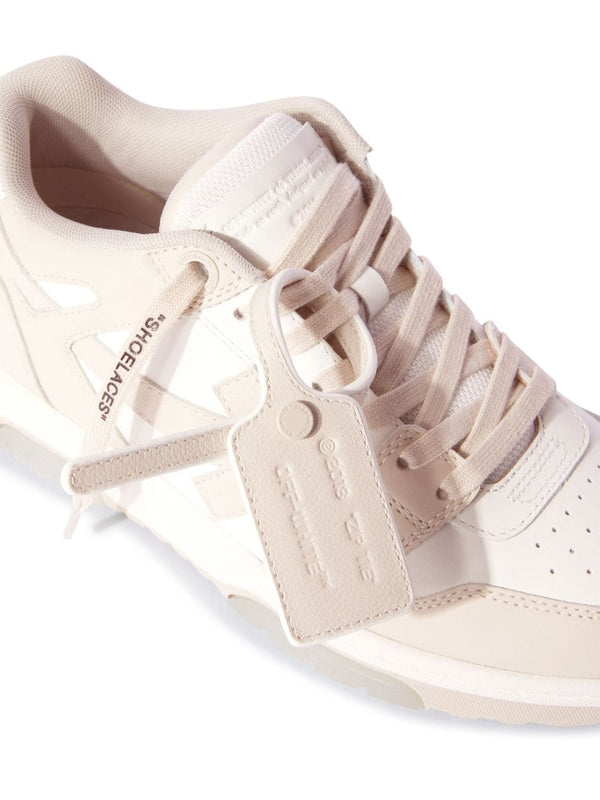 Off White Out Of Office leather sneakers