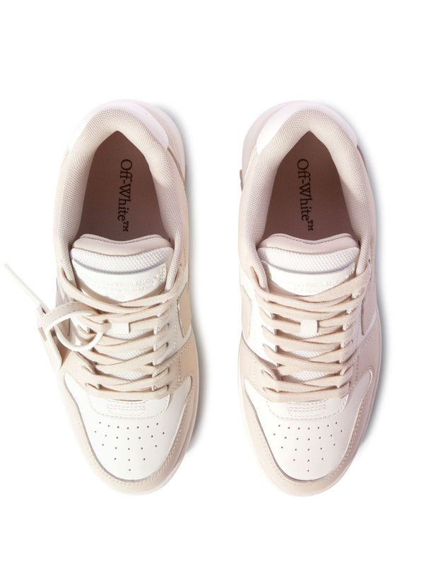 Off White Out Of Office leather sneakers