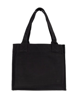 Ganni Recycled cotton large tote bag