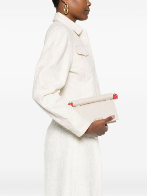 JACQUEMUS Rond Carré canvas clutch