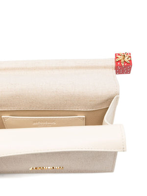 JACQUEMUS Rond Carré canvas clutch