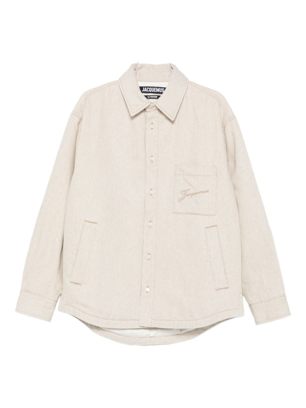 JACQUEMUS Shirts Beige