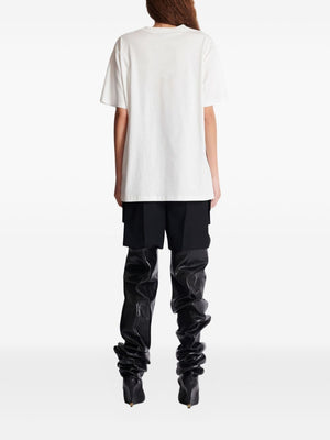 Balmain Short-sleeved T-shirt with leopard print