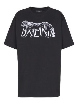 Balmain Leopard print T-shirt