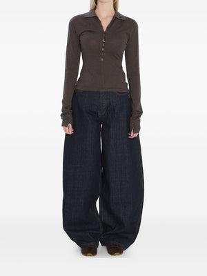 JACQUEMUS T-shirts and Polos Brown