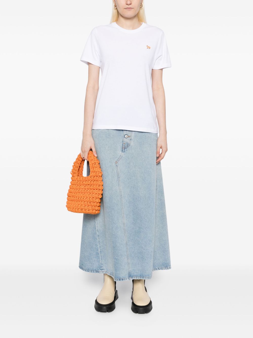 تيشيرت Maison Kitsuné بتطريز