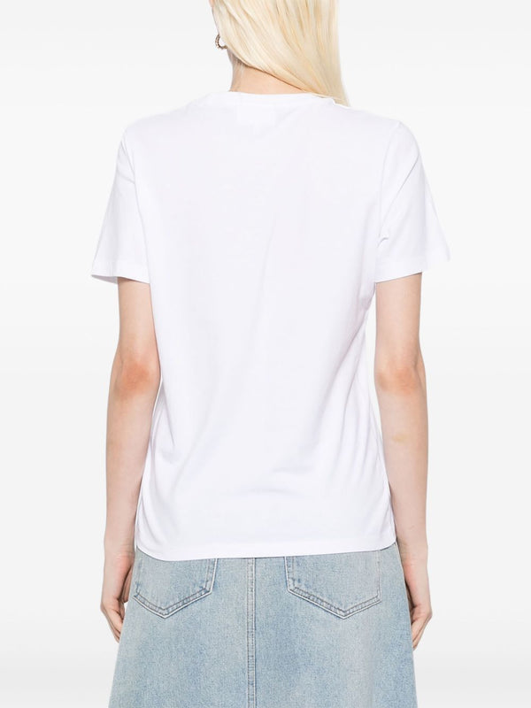 Maison Kitsuné T-shirt with embroidery