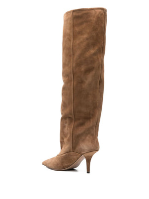 Paris Texas Boots Leather Brown