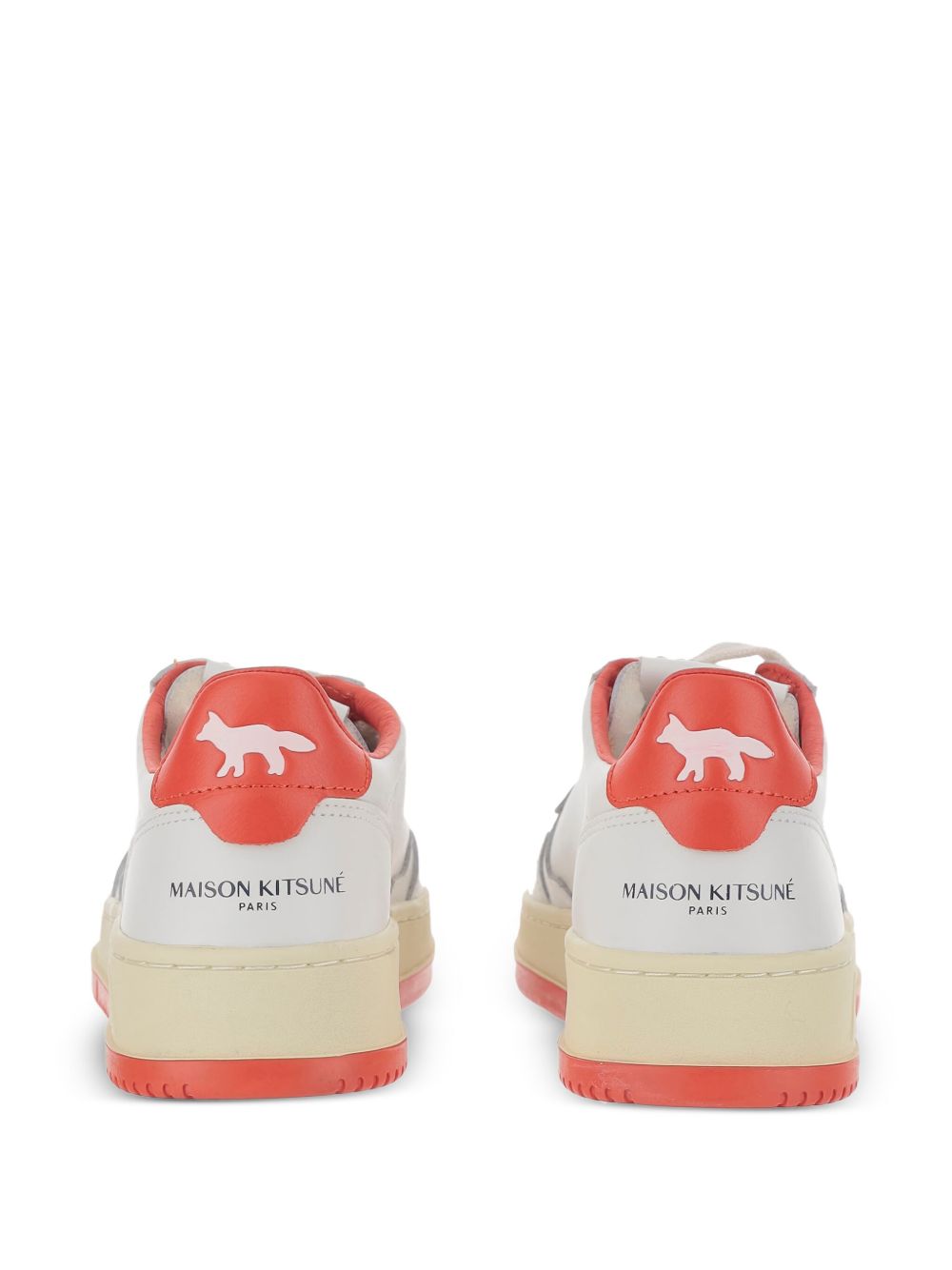 حذاء رياضي أحمر من AUTRY X MAISON KITSUNE