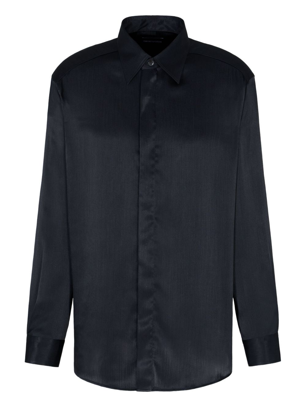 Emporio Armani Satin-stripe shirt