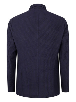 Emporio Armani Textured wool jacket
