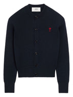 Ami Paris Sweaters Blue