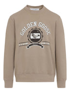 Golden Goose Logo cotton sweatshirt