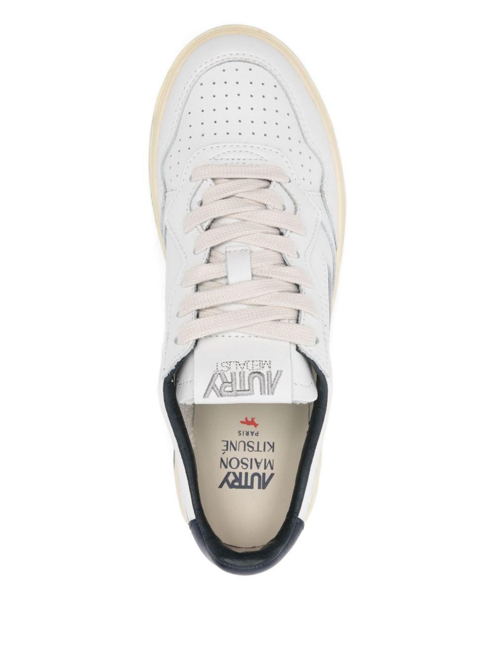 حذاء رياضي أزرق من AUTRY X MAISON KITSUNE