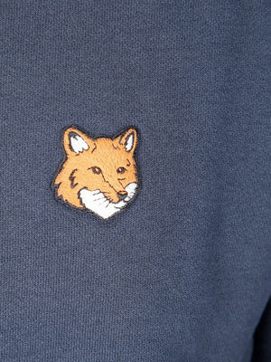 Maison Kitsuné Fox Head-motif cotton sweatshirt