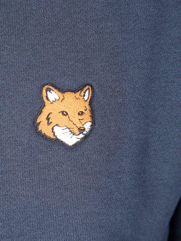 Maison Kitsuné Fox Head-motif cotton sweatshirt