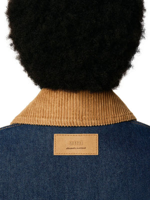 Ami Paris Coats Blue