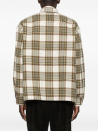 Ami Paris Wool checked overshirt