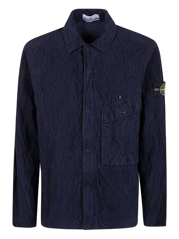 Stone Island Shirts Blue