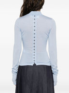 JACQUEMUS T-shirts and Polos Clear Blue