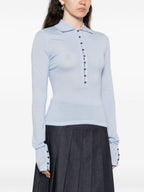 JACQUEMUS T-shirts and Polos Clear Blue