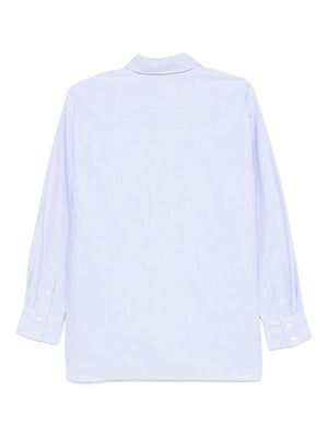 Maison Kitsuné Cotton shirt with long sleeves and structured collar