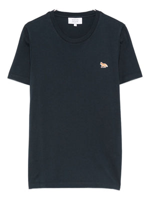 Maison Kitsuné Embroidered-logo t-shirt