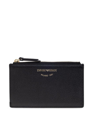 Emporio Armani Wallets Black