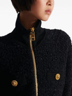 Balmain Tweed bomber jacket