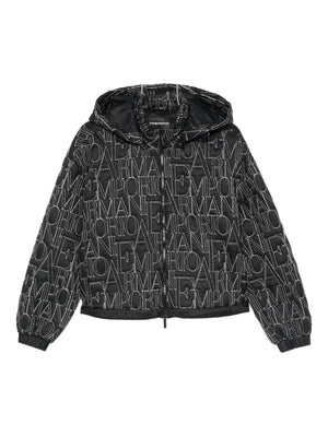 Emporio Armani Coats Black