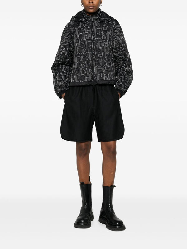 Emporio Armani Coats Black