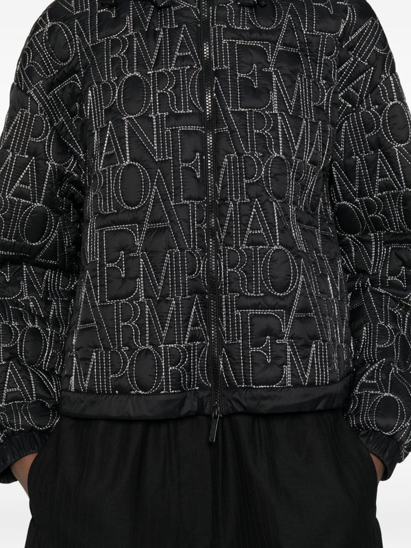 Emporio Armani Coats Black