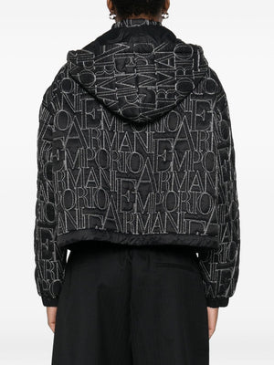 Emporio Armani Coats Black